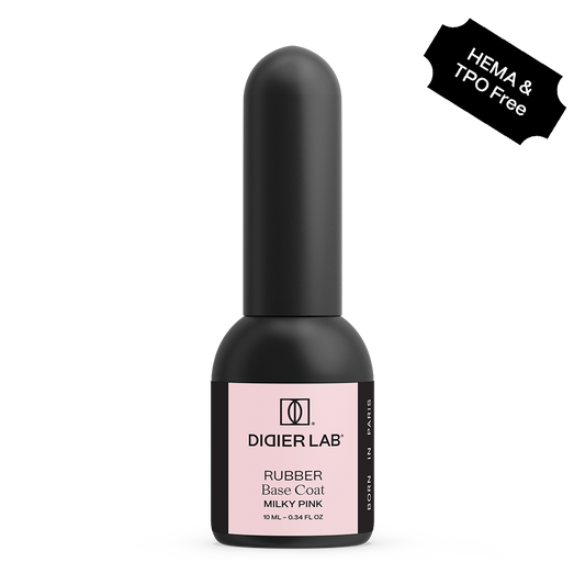 Gellak Base Coat Didier Lab Rubber Base Milky Pink
