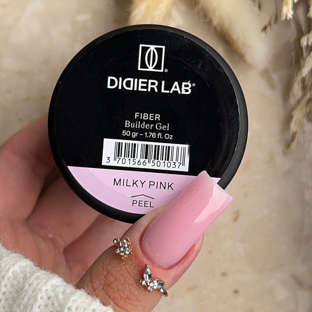 Fiber Builder Gel Didier Lab Milky Pink