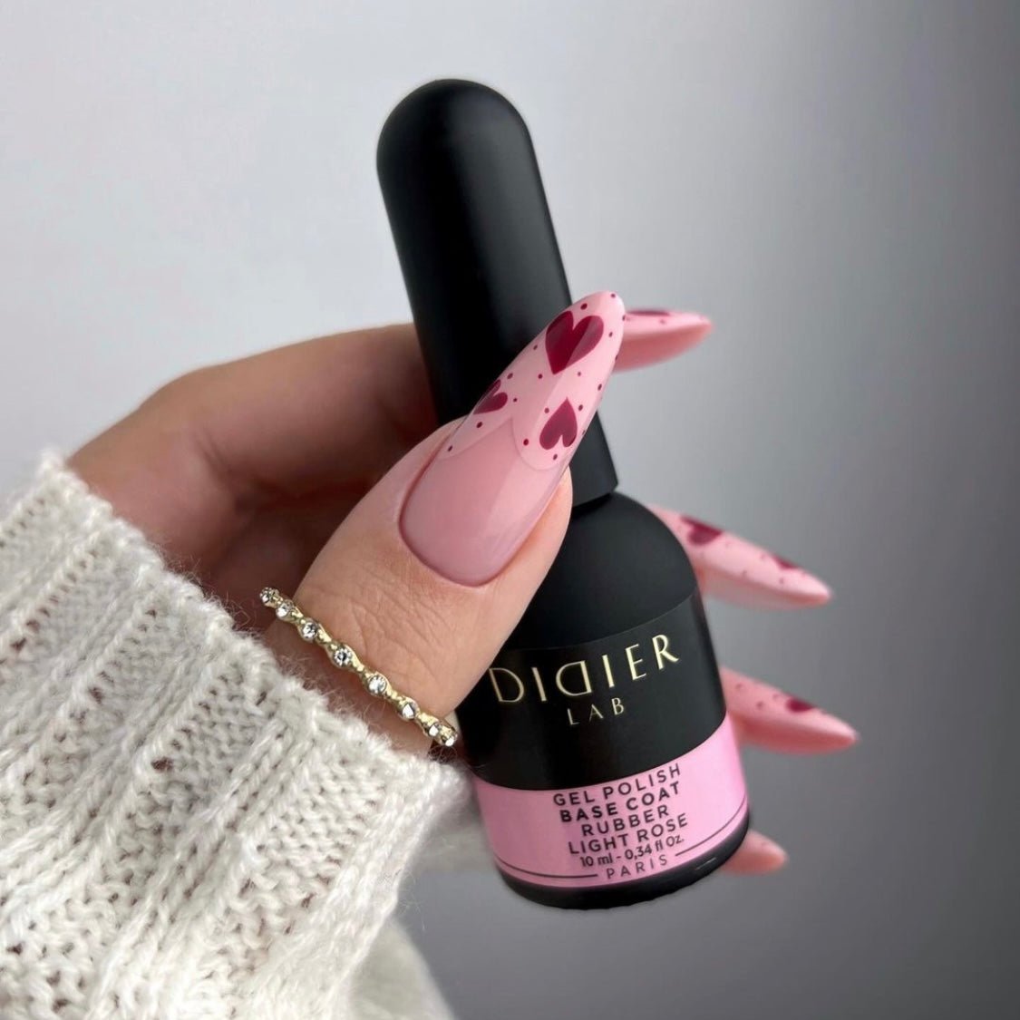 Gellak Base Coat Didier Lab Rubber Base Light Rose