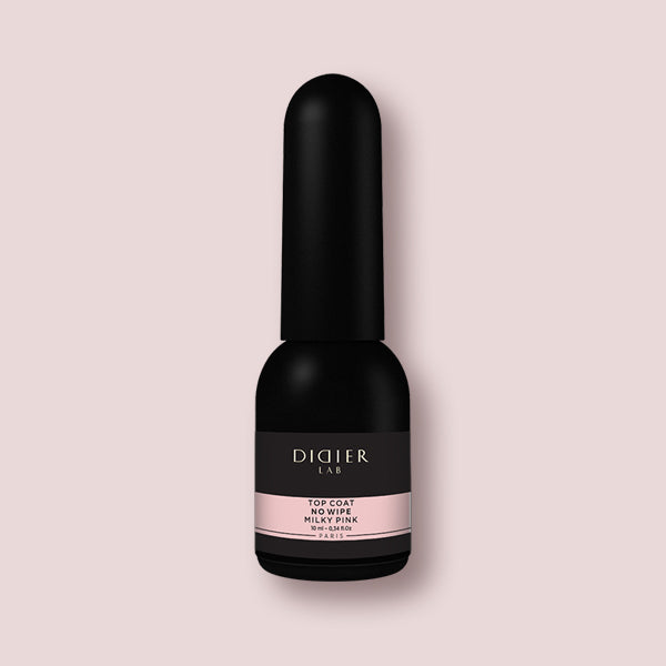 Gellak Top Coat Didier Lab No Wipe Milky Pink