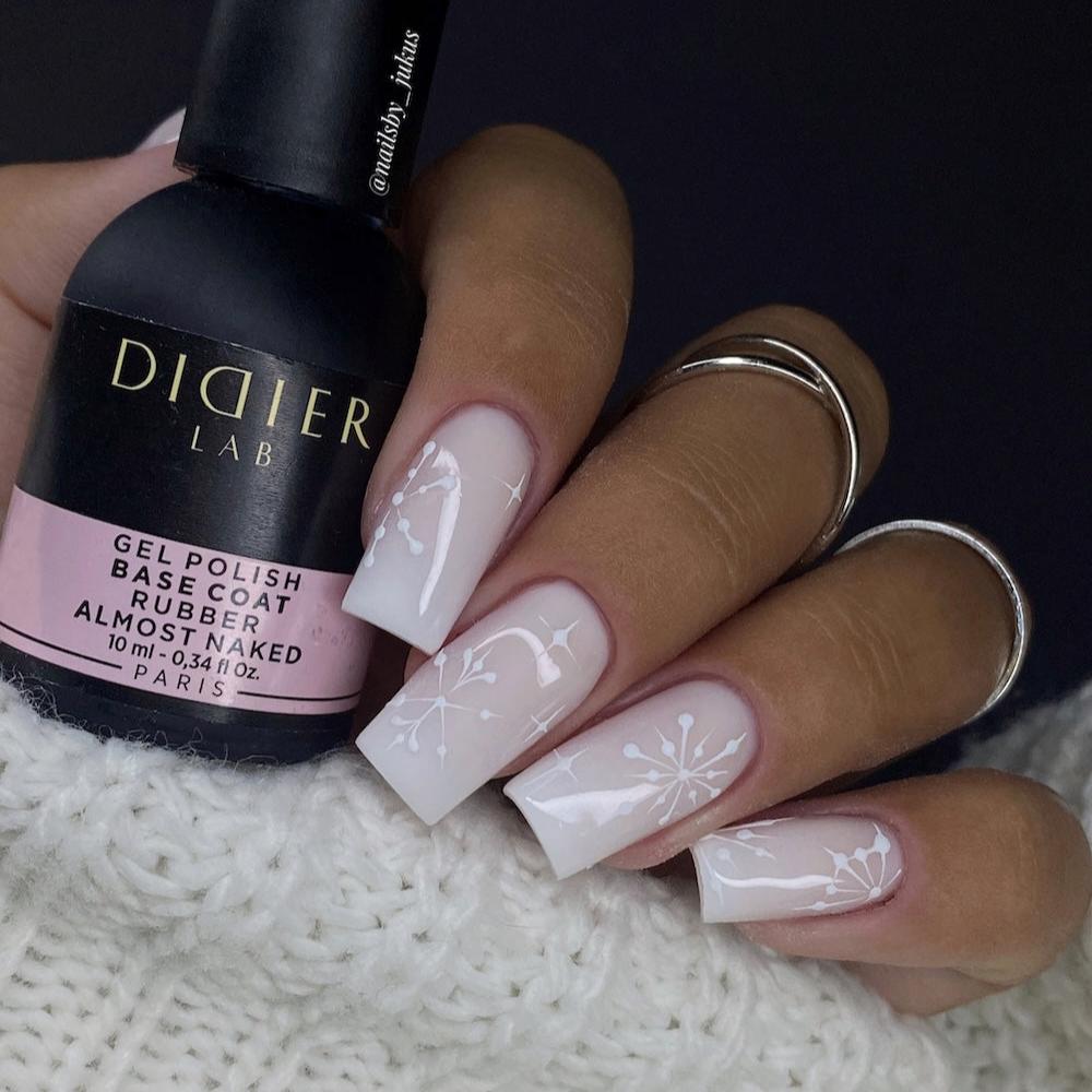 Gellak Base Coat Didier Lab Rubber Base Almost Naked