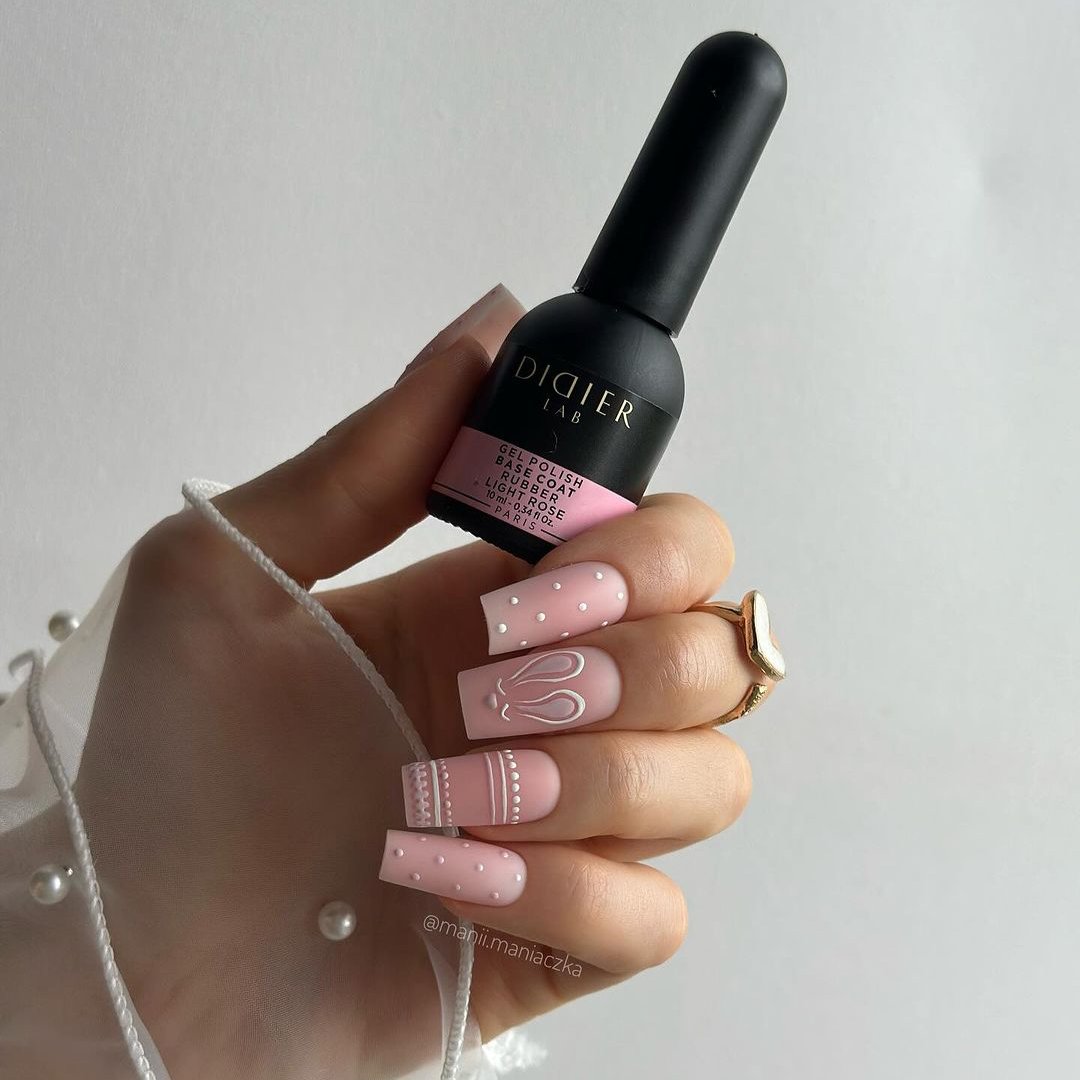 Gellak Base Coat Didier Lab Rubber Base Light Rose