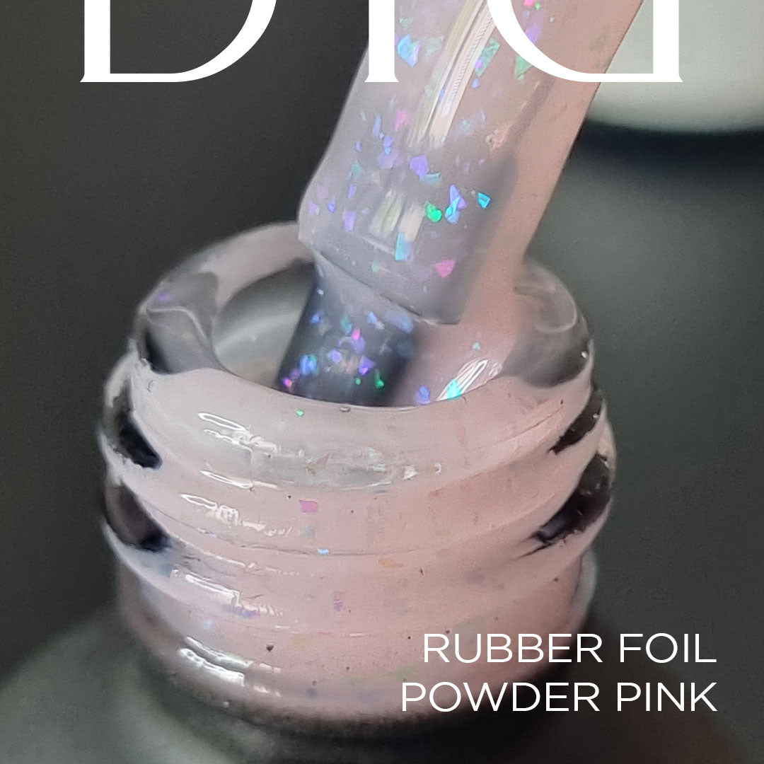 Gellak Base Coat Didier Lab Rubber Base Foil Powder Pink