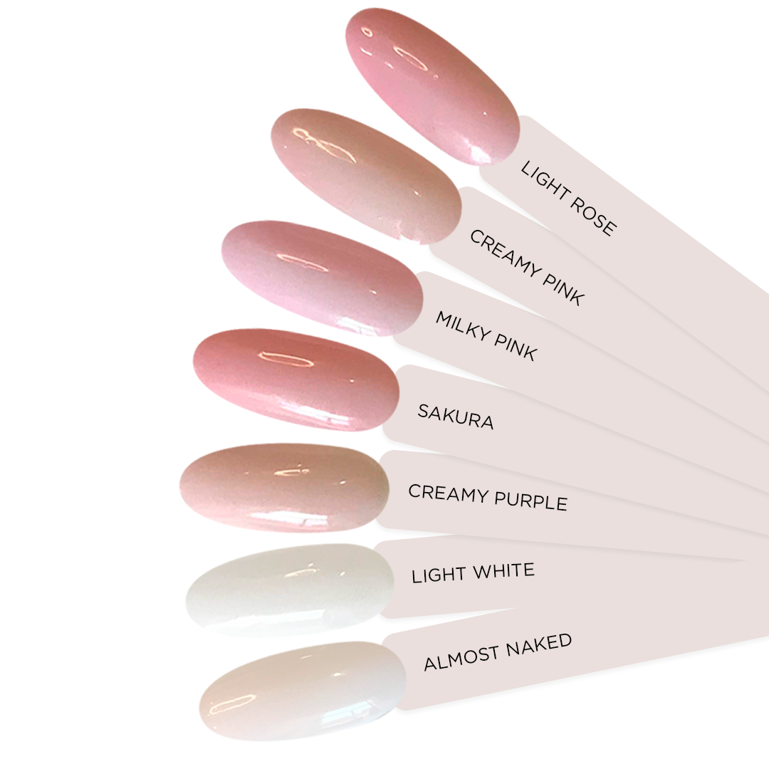 Gellak Base Coat Didier Lab Rubber Base Light White