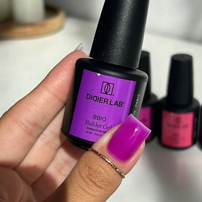 BBIO Builder Gel in a Bottle, Magenta Glass, 15ml