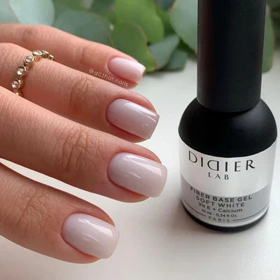 Fiber Base Gel – Soft White - HEMA & TPO Free | Didier Lab - 10ml