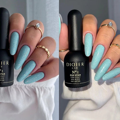 Top Coat - No Wipe - Pop Star No1 (8ml) | Didier Lab