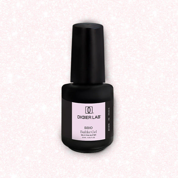 Builder Gel BBIO Milky Pink Glitter