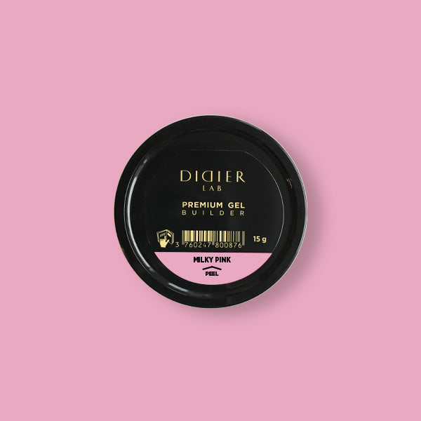 Premium Builder Gel Didier Lab Milky Pink Lille