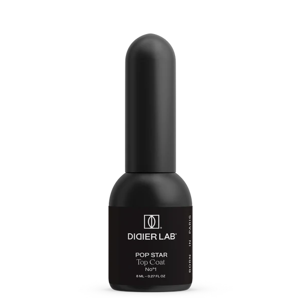 Top Coat - No Wipe - Pop Star No1 (8ml) | Didier Lab