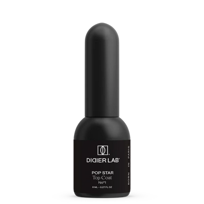Top Coat - No Wipe - Pop Star No1 (8ml) | Didier Lab