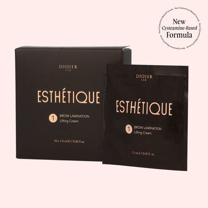 Brow Lamination Step 1: Didier Lab Esthétique Lifting Cream 10 stk