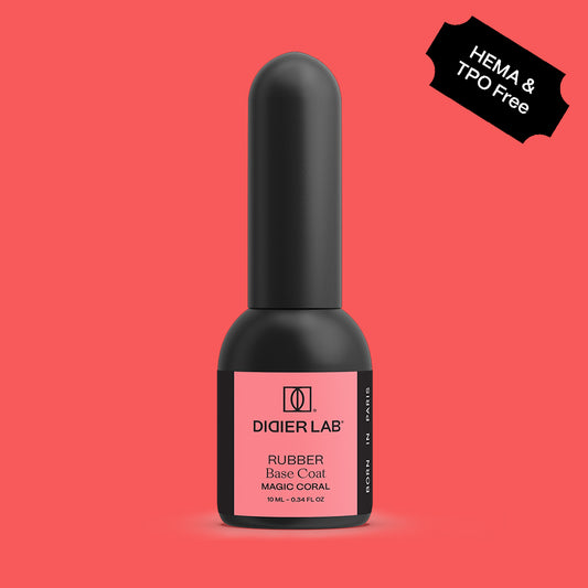 Rubber Base Coat Magic Coral