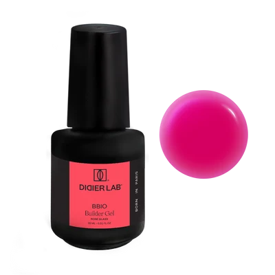 BBIO Builder Gel in a Bottle, Rose Glass, 15ml