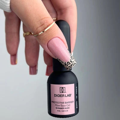 Fiber Base Gel – Shimmer Nude - HEMA & TPO Free | Didier Lab - 10ml