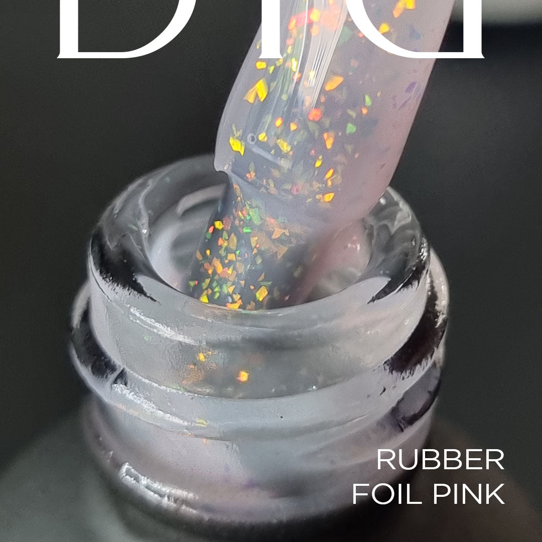 Gellak Base Coat Didier Lab Rubber Base Foil Pink